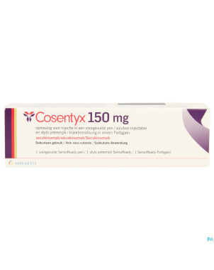 Cosentyx 150mg/ml sol inj stylo prerempli    1x1ml