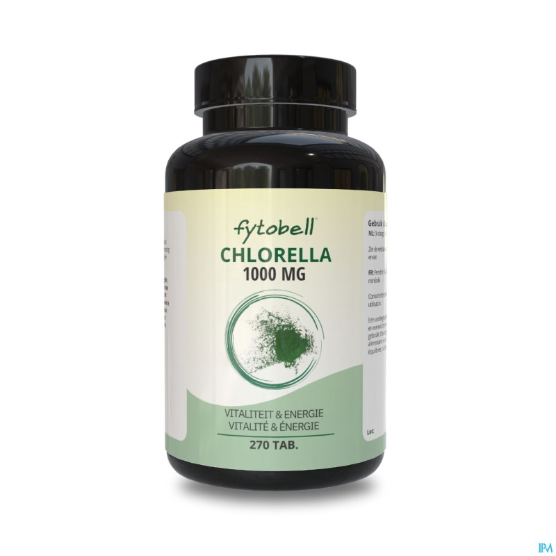 Fytobell chlorella 1000mg  tabl 270
