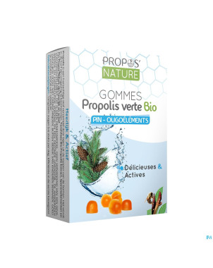Gomme propolis s/sucre pin oligoelements 45g