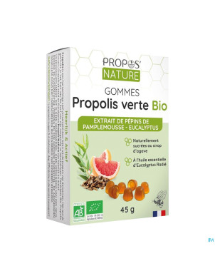 Gomme propolis extrait pepin pamp eucalyptus 45g