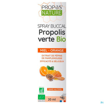 Spray buccal propolis epp miel orange 20ml