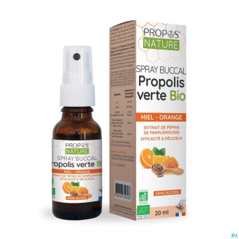 Spray buccal propolis epp miel orange 20ml