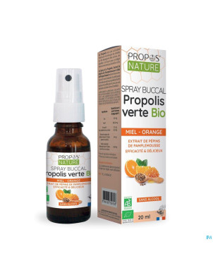 Spray buccal propolis epp miel orange 20ml