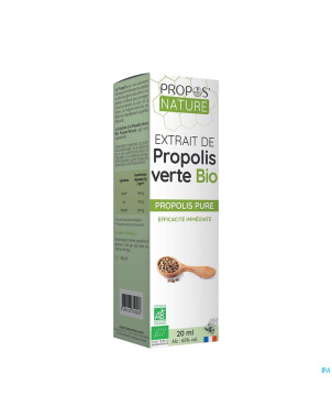 Solution hydro alcoolique propolis verte 20ml