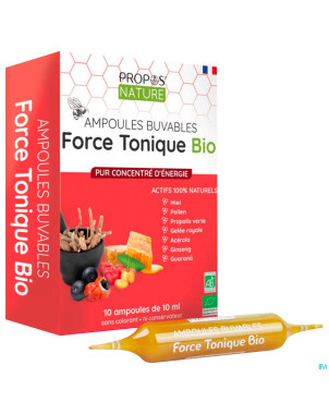 Force tonique unicadose 10