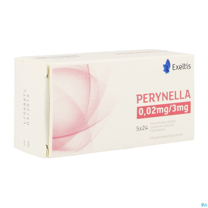 Perynella 0,02mg/3mg comp pell 5 x 24