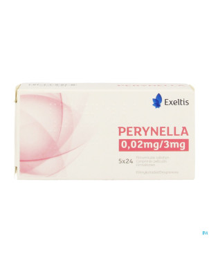 Perynella 0,02mg/3mg comp pell 5 x 24