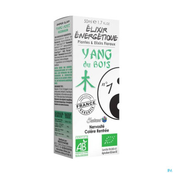 Elixir energetique n 1 yang bois 50ml