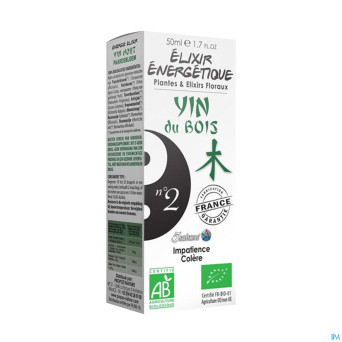 Elixir energetique n 2 yin bois 50ml