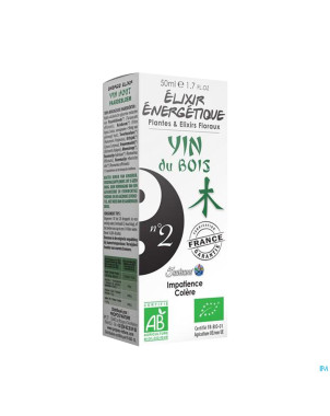 Elixir energetique n 2 yin bois 50ml