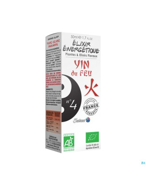 Elixir energetique n 4 yin feu 50ml