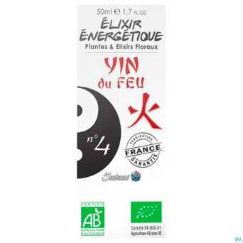 Elixir energetique n 4 yin feu 50ml