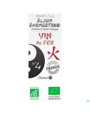 Elixir energetique n 4 yin feu 50ml