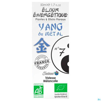 Elixir energetique n 7 yang metal 50ml