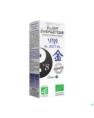 Elixir energetique n 8 yin metal 50ml