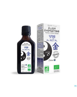 Elixir energetique n 8 yin metal 50ml