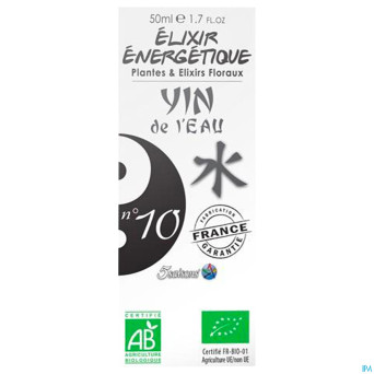 Elixir energetique n 10 yin eau 50ml