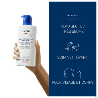 Eucerin urea repair plus gel nettoy. 5% uree 400ml