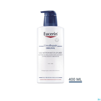 Eucerin urea repair plus gel nettoy. 5% uree 400ml
