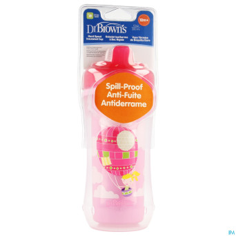 Dr brown gobelet 300ml rose    escos