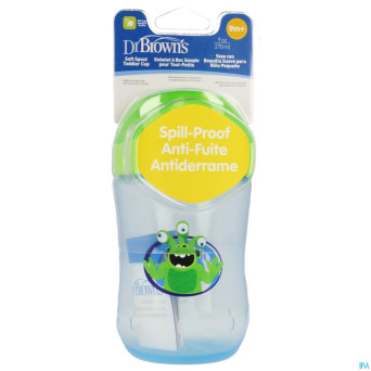 Dr brown gobelet 270ml bleu    escos