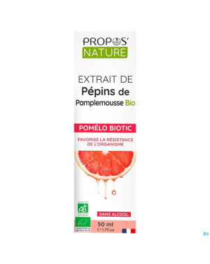Pomelo biotic extrait pepin pamplemousse 50ml
