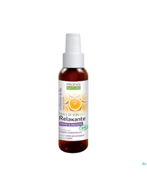 Huile de soin bio detente 100ml