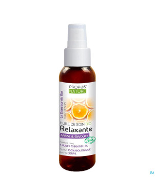 Huile de soin bio detente 100ml