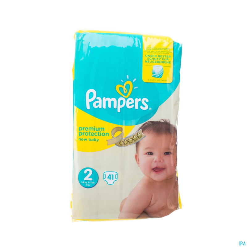 Pampers new baby mini    3- 6kg 41