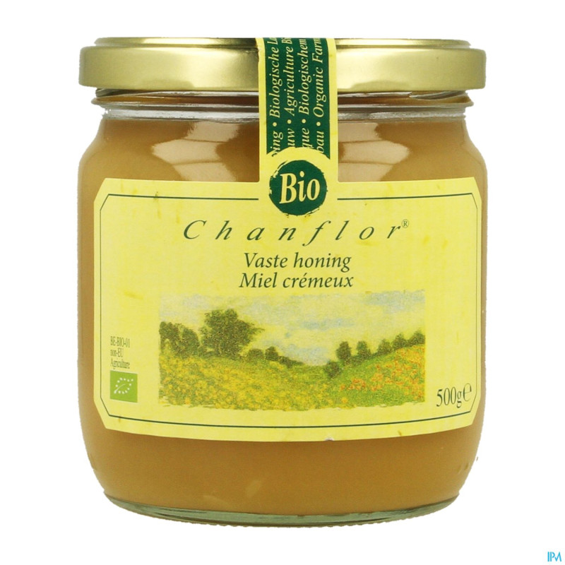 Chanflor miel cremeux bio    500g 3046 revogan