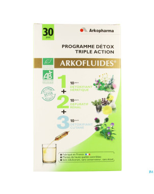 Arkofluide programme detox   amp 30