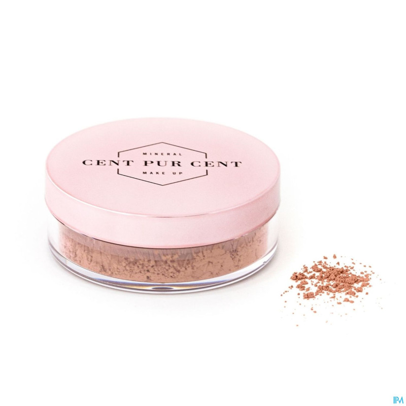 Cent pur cent bronzer mineral pdr libre bronze  7g