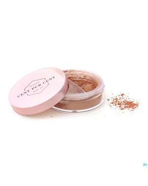 Cent pur cent bronzer mineral pdr libre bronze  7g