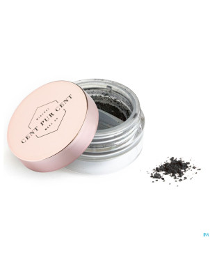 Cent pur cent poudre mineral coul. noir de noir 2g