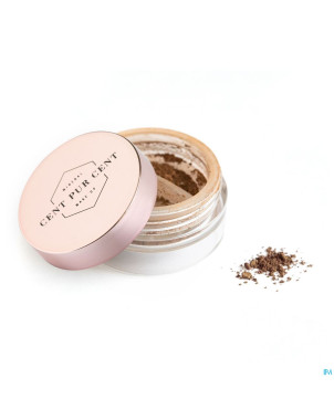 Cent pur cent poudre mineral couleur caramel    2g