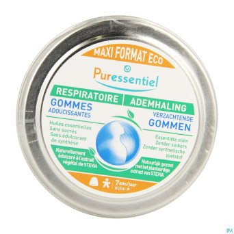 Puressentiel respiratoire gommes adoucissantes 90g