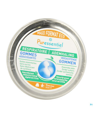 Puressentiel respiratoire gommes adoucissantes 90g