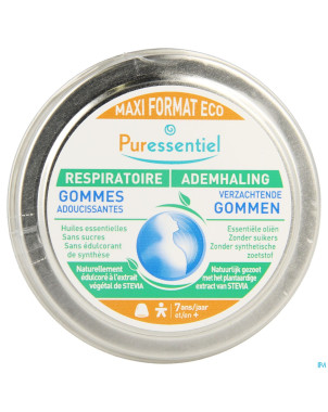 Puressentiel respiratoire gommes adoucissantes 90g