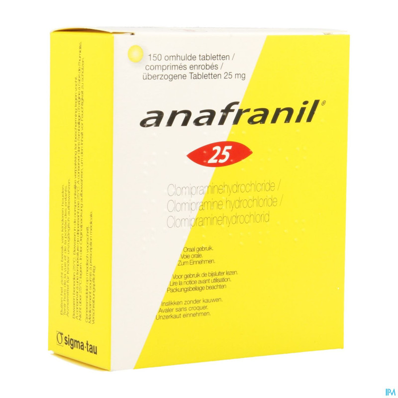 Anafranil 25mg impexeco comp pell 150 x 25mg pip