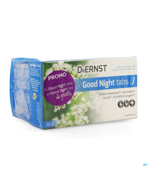 Dr ernst good night tabs promo comp 42+sach 20
