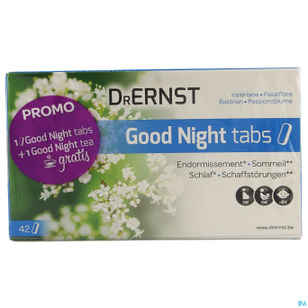 Dr ernst good night tabs promo comp 42+sach 20