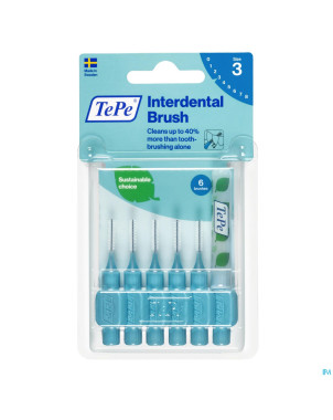Tepe interdental brush 0,60mm blue    6