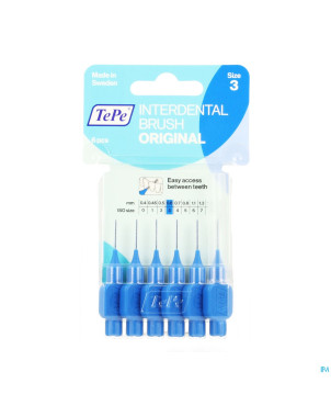 Tepe interdental brush 0,60mm blue    6