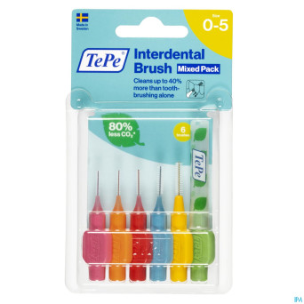 Tepe interdental brush assorted    6