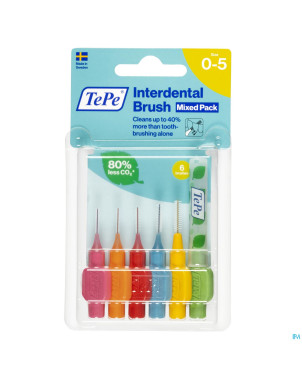 Tepe interdental brush assorted    6