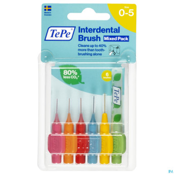 Tepe interdental brush assorted    6