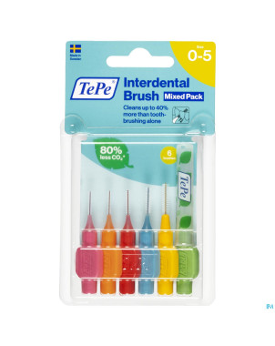 Tepe interdental brush assorted    6