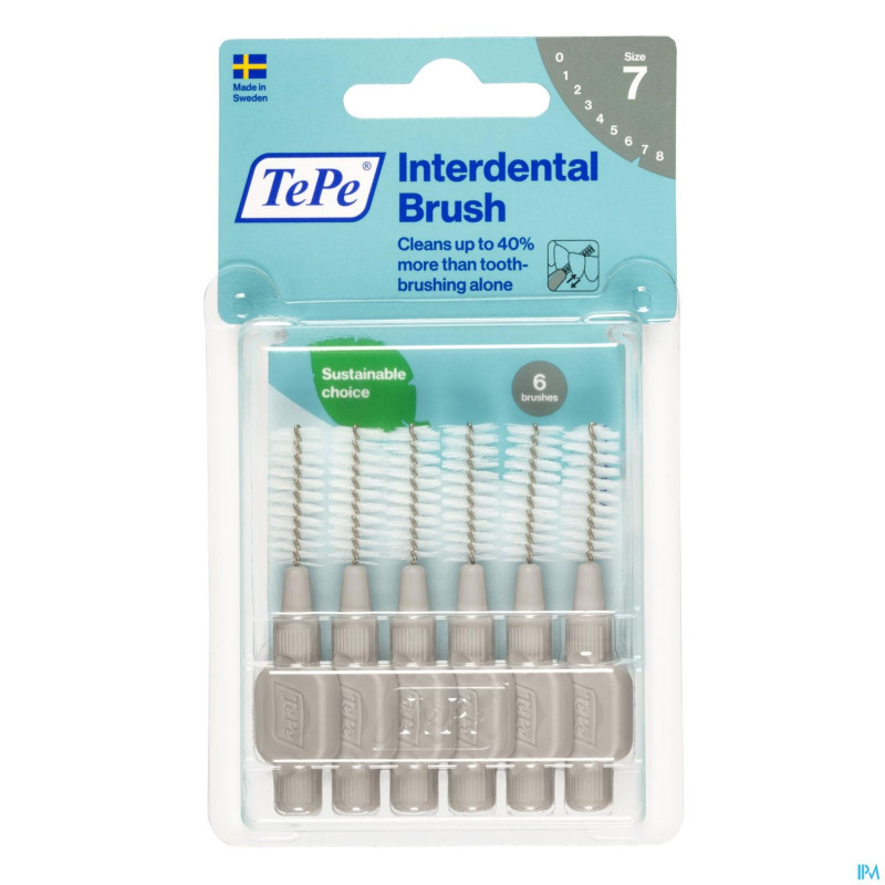 Tepe interdental brush 1,3mm grey    6