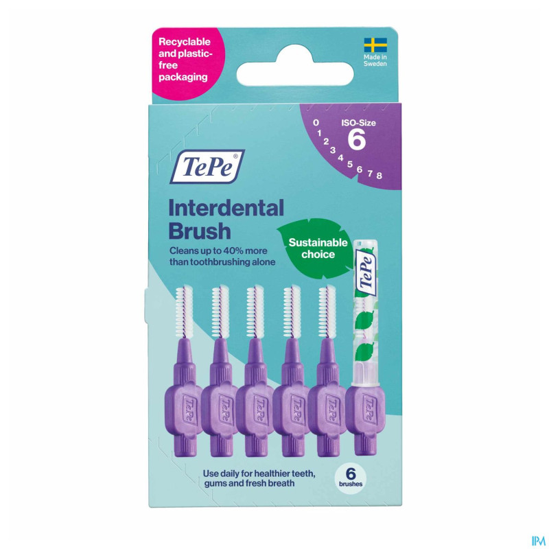 Tepe interdental brush 1,1mm purple    6