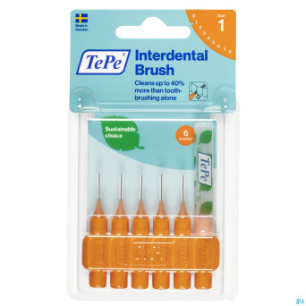 Tepe interdental brush 0,45mm orange    6